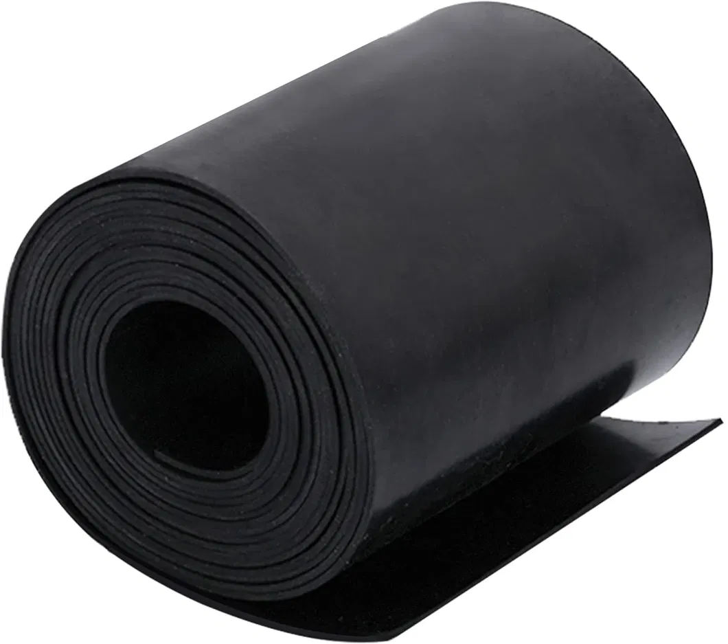 Acid-Resistant CR Rubber Sheet Roll Excellent Oil Resistant Nitrile Neoprene Separation Mat Pad 1-50mm Thick SBR Sheet NBR Cr EPDM Butyl Seal Rubber Industrial